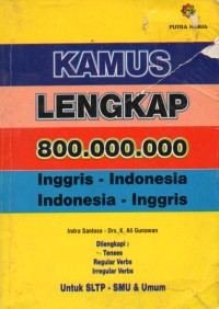Image of KAMUS LENGKAP 8.000.000.000