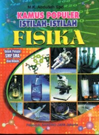 Image of KAMUS POPULER ISTILAH-ISTILAH FISIKA