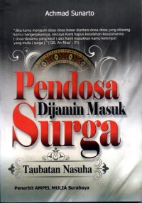 Image of Pendosa dijamin masuk surga : Taubatan nasuha