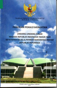 Image of Majelis Permusyawaratan Rakyat Republik Indonesia