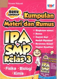 Image of Kumpulan Materi dan Rumus IPA SMP Kelas 3
